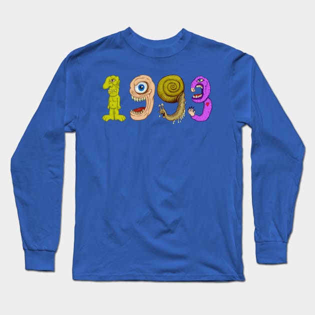 1993 Long Sleeve T-Shirt by MalcolmKirk